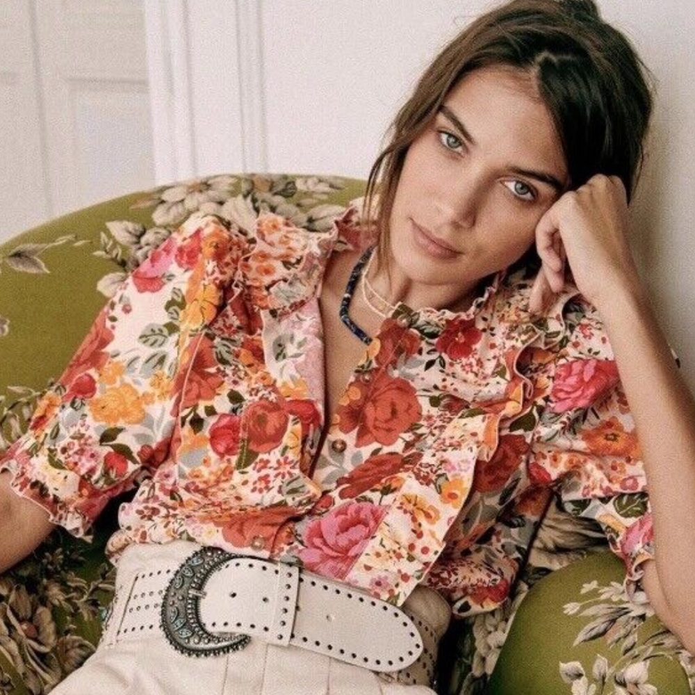 Sezane Guillemette Blouse